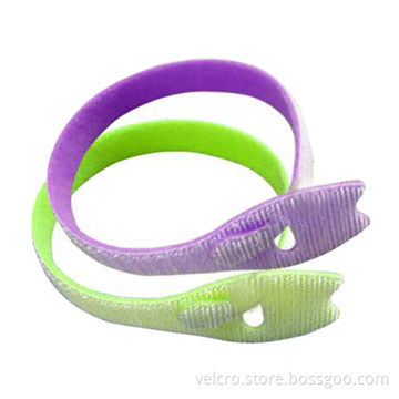 Colored reusable Velcro cable tie for bundling wires with 20*300mm